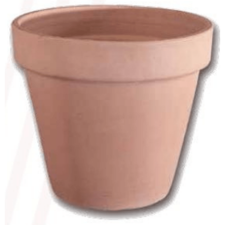 VASO IN ARGILLA TERRA ROSATA ANTIALGA